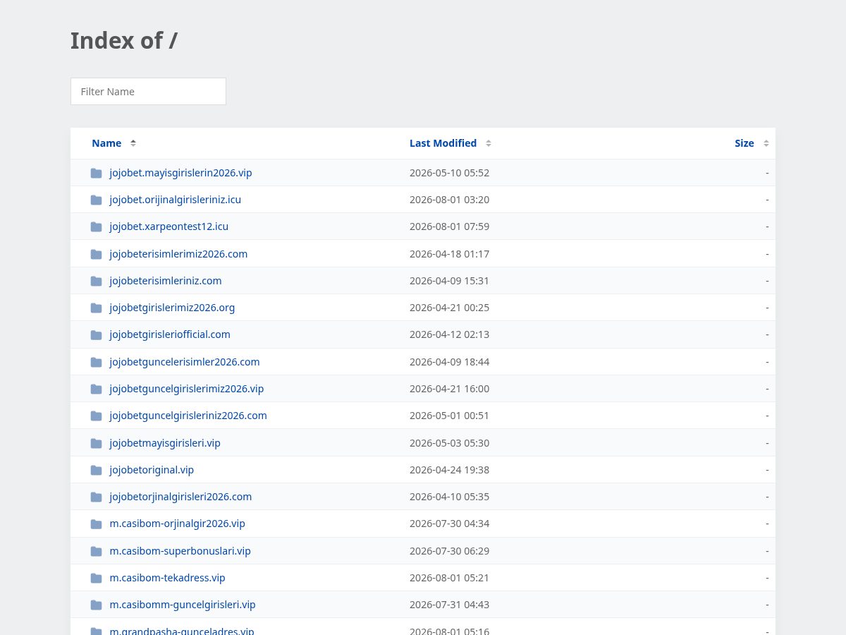 Landing-page snapshot of casibom-guncellink2026.icu