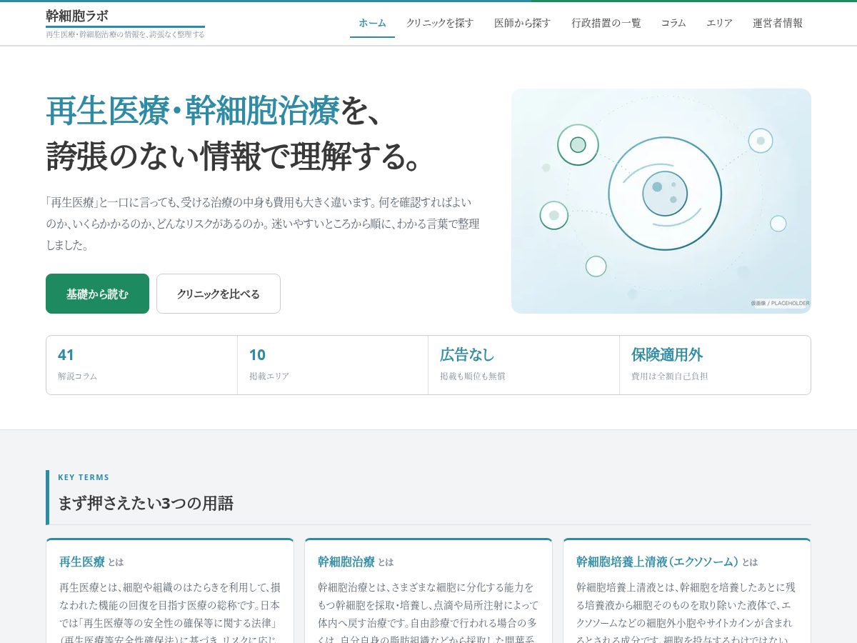 Landing-page snapshot of kansaibolab.com
