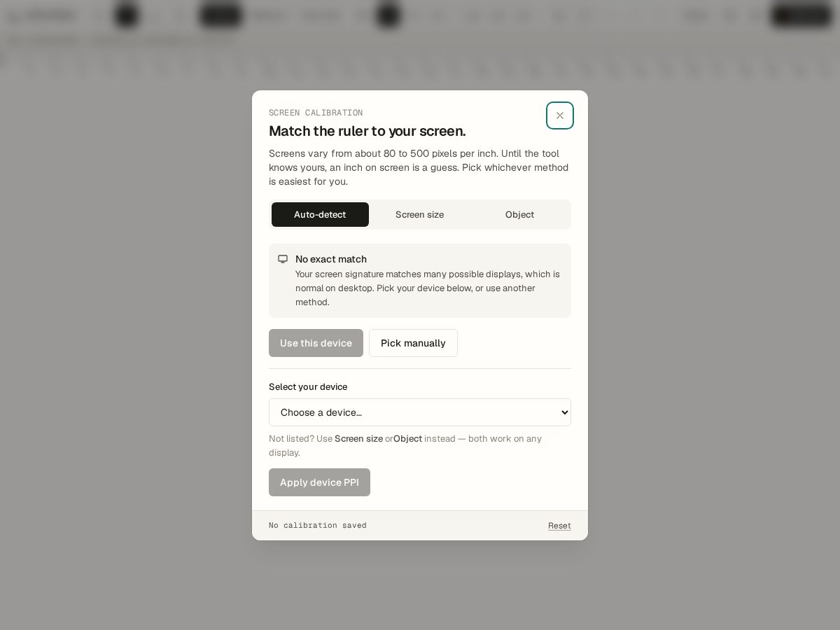 Landing-page snapshot of onlinemeasuretools.com