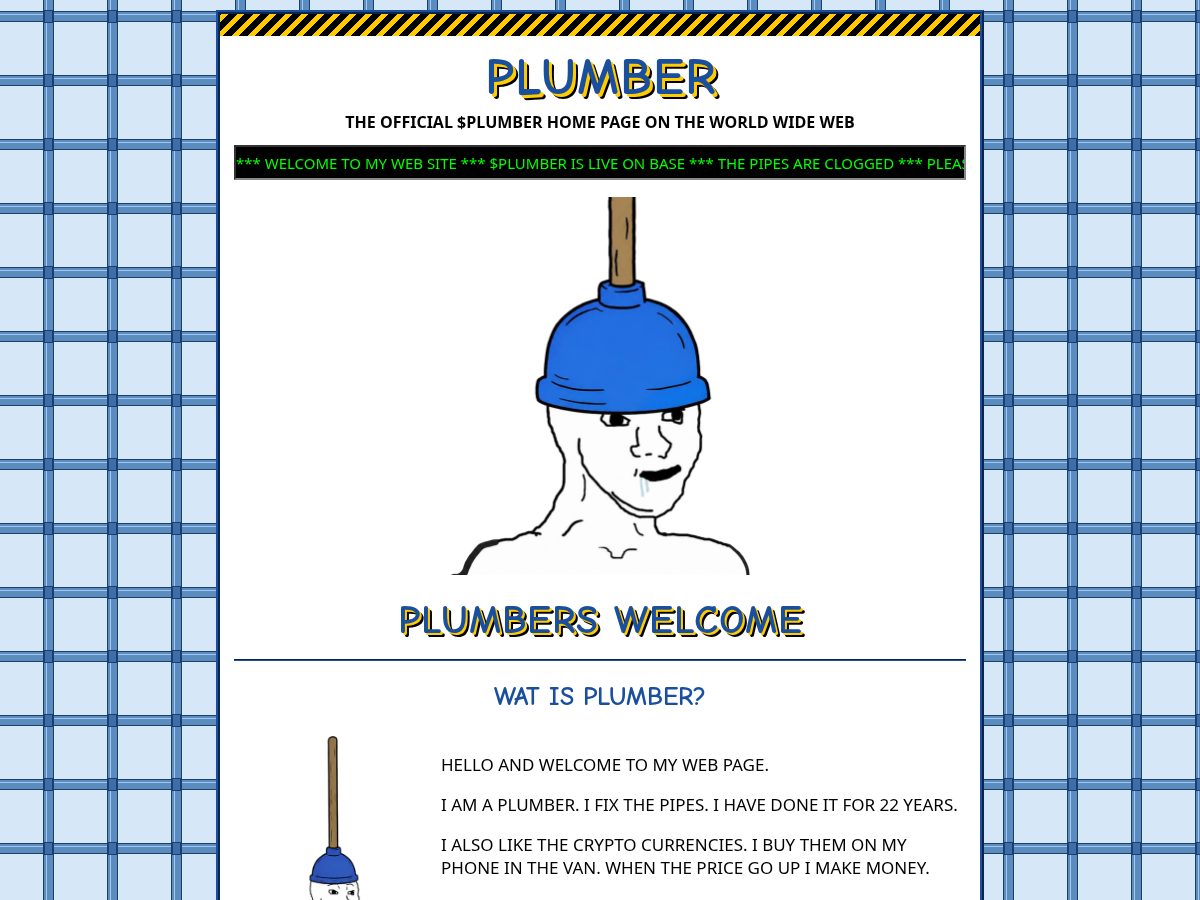 Landing-page snapshot of plumbermode.com