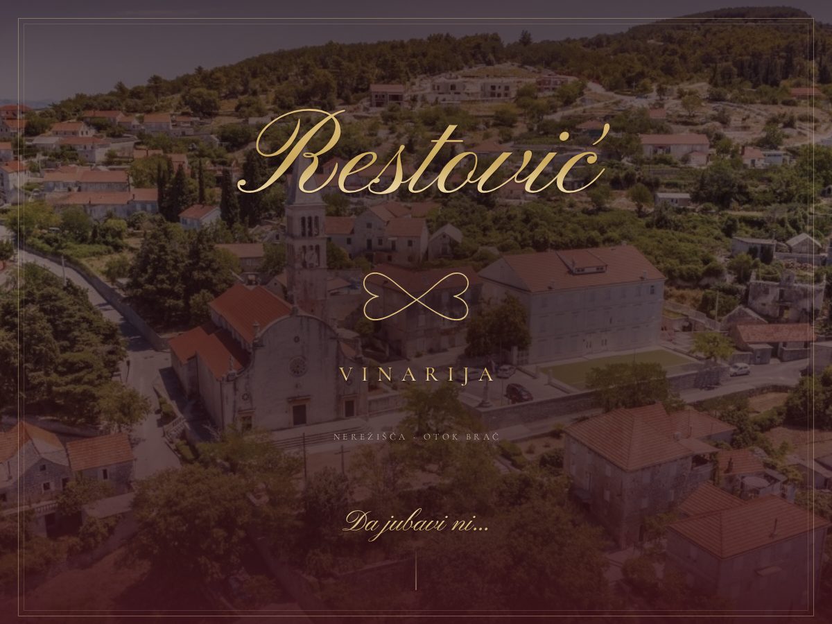 Landing-page snapshot of restovic-vinarija.org