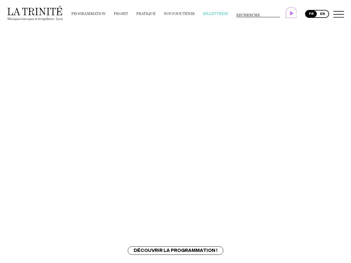 Landing-page snapshot of trinitelyon.com