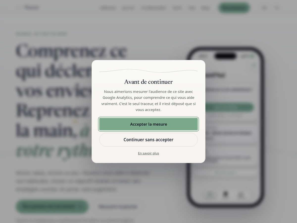 Landing-page snapshot of app-nuance.com