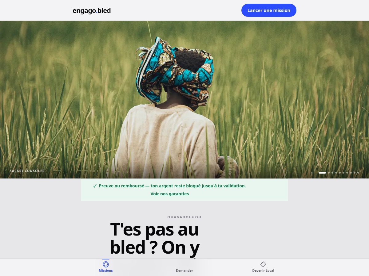 Landing-page snapshot of engbled.store