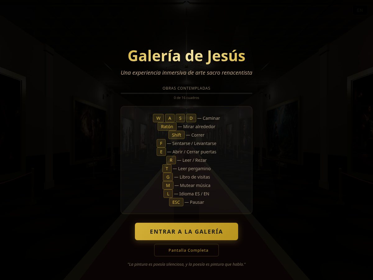 Landing-page snapshot of golgotaart.com