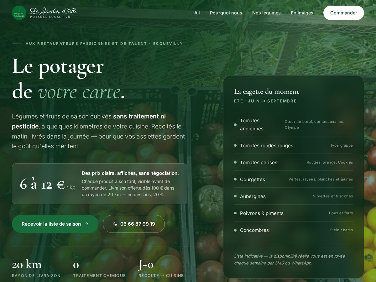 Landing-page snapshot of jardindali.org