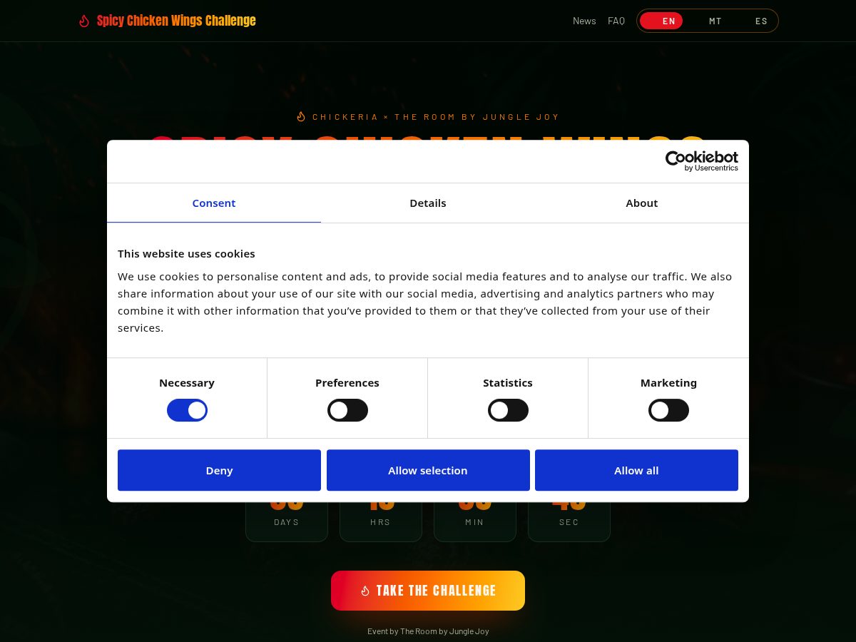 Landing-page snapshot of junglefire.app