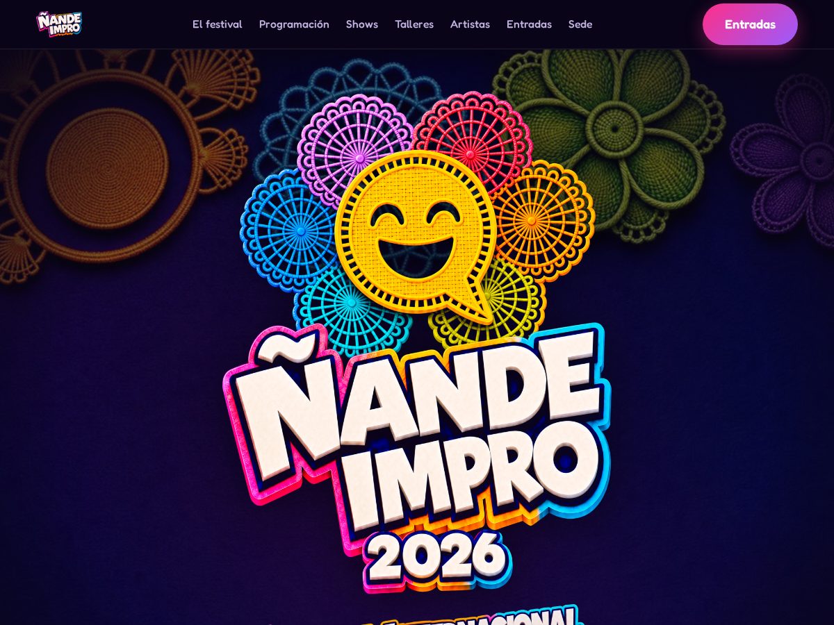 Landing-page snapshot of nandeimpropy.com