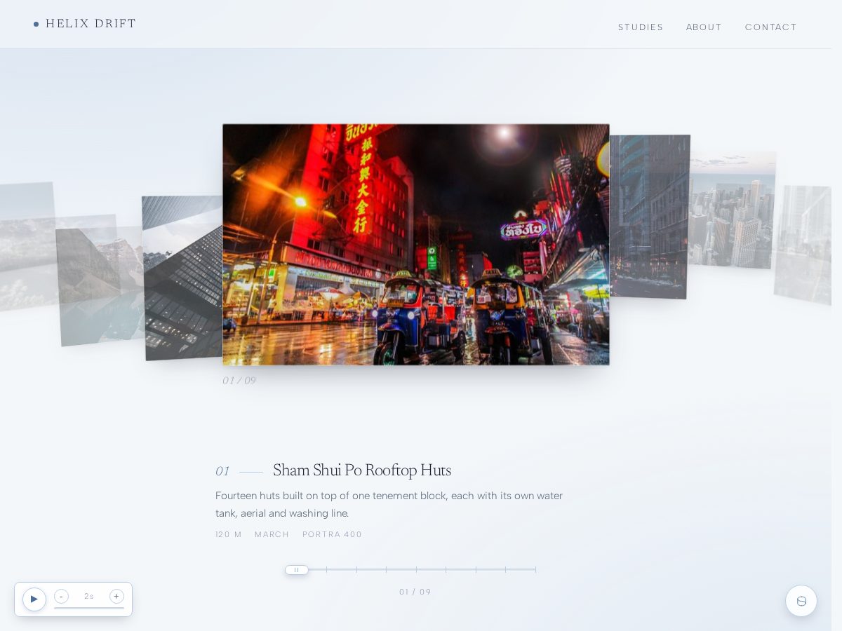 Landing-page snapshot of nerun.space