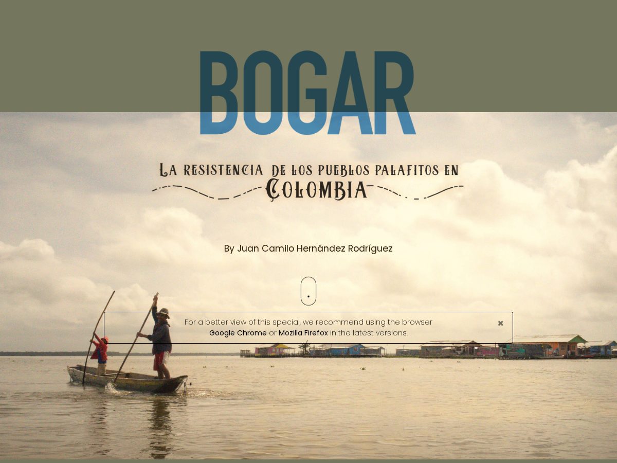 Landing-page snapshot of bogarenlospalafitos.com