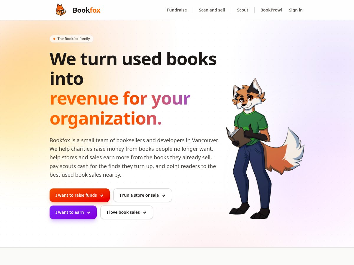 Landing-page snapshot of bookfoxpartners.com