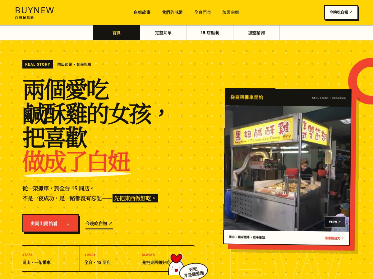 Landing-page snapshot of buynew321.com