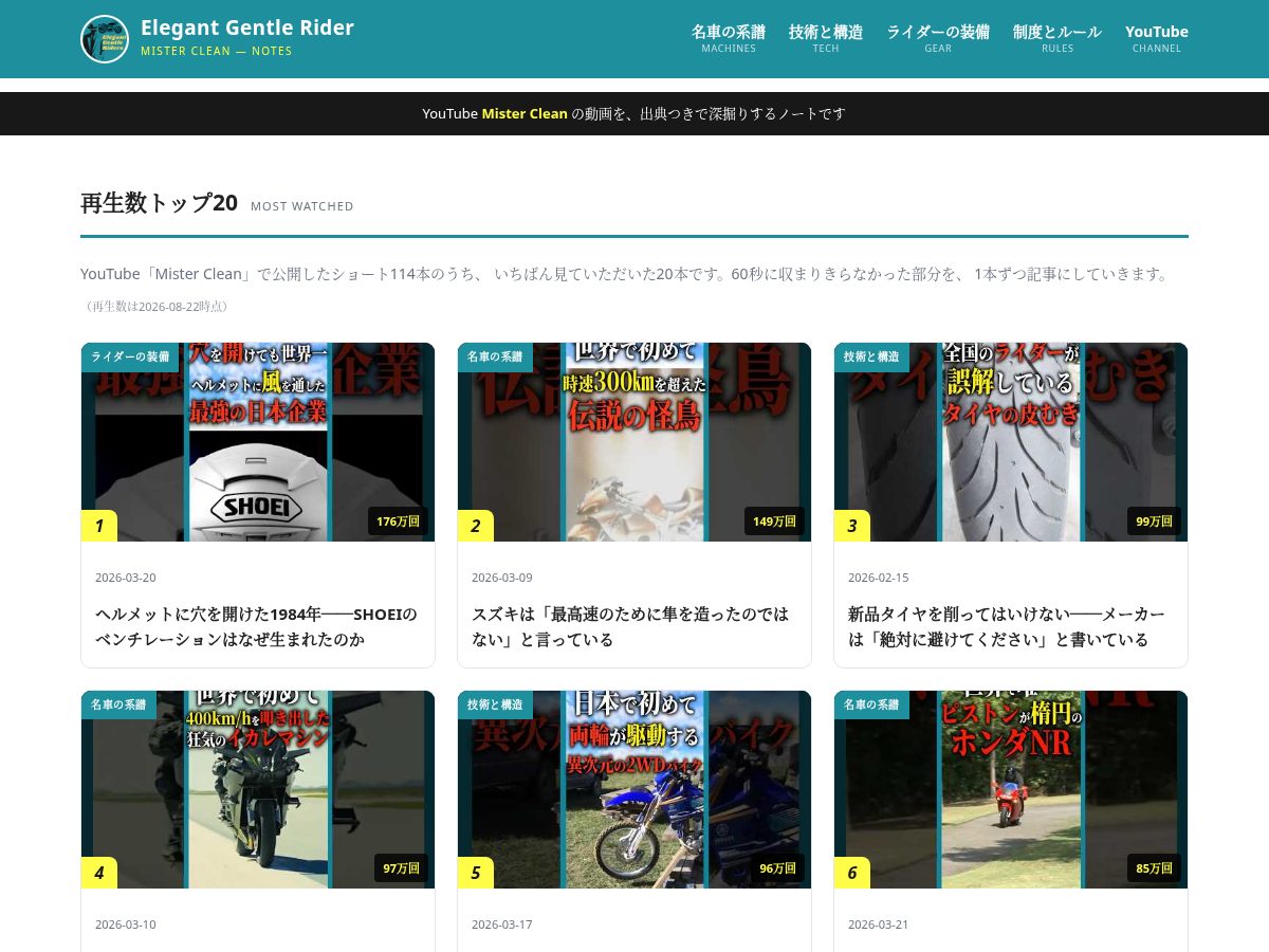Landing-page snapshot of elegantgentlerider.com