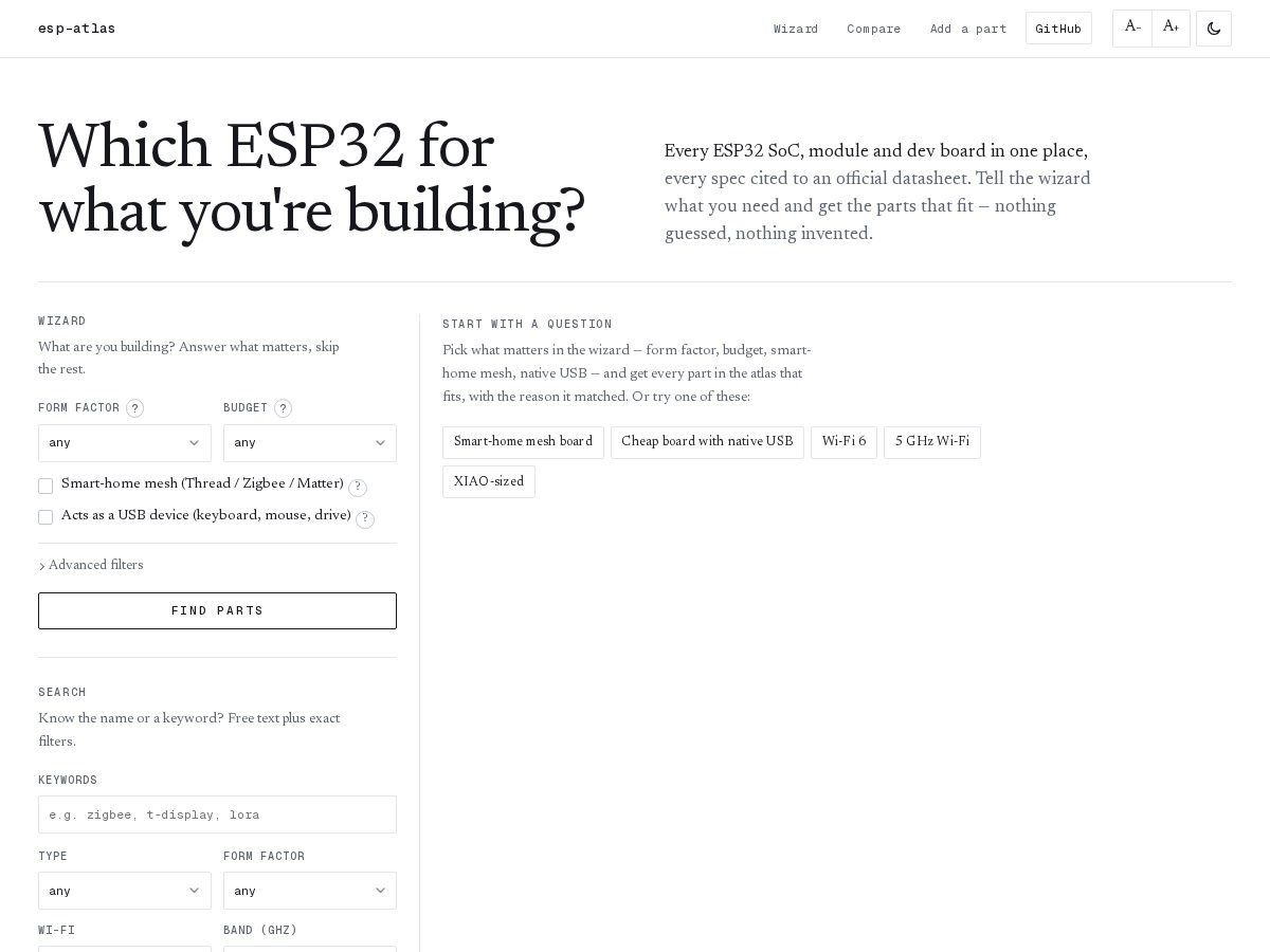 Landing-page snapshot of esp-atlas.com