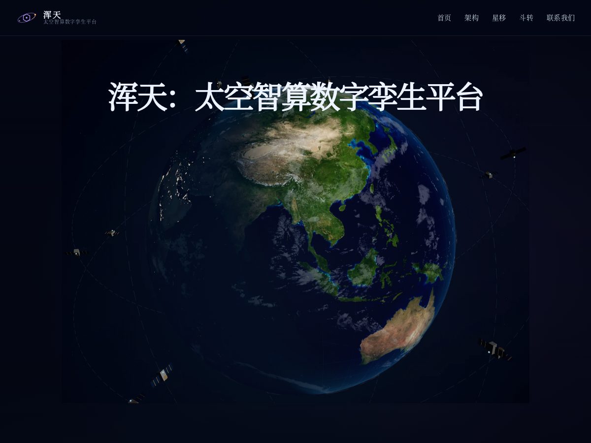 Landing-page snapshot of huntian.dev