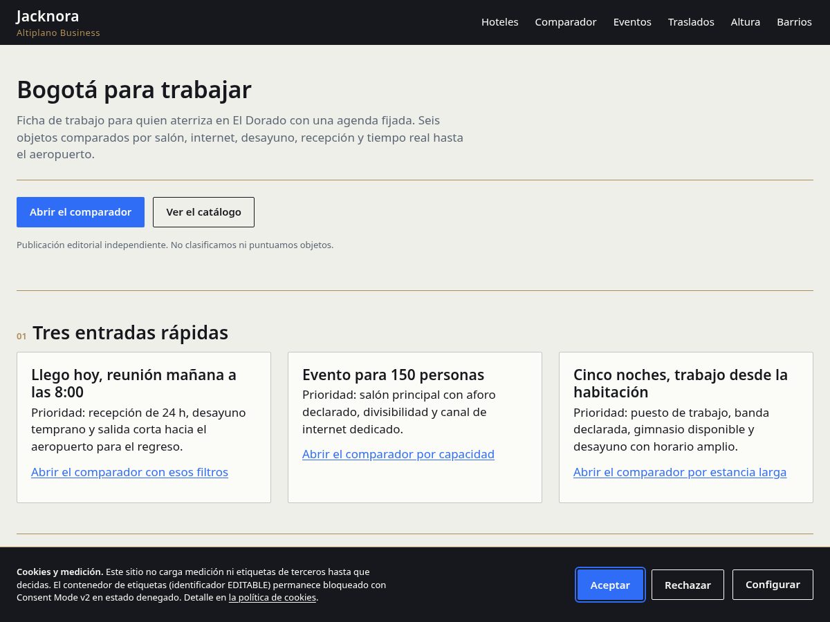 Landing-page snapshot of jacknora.com