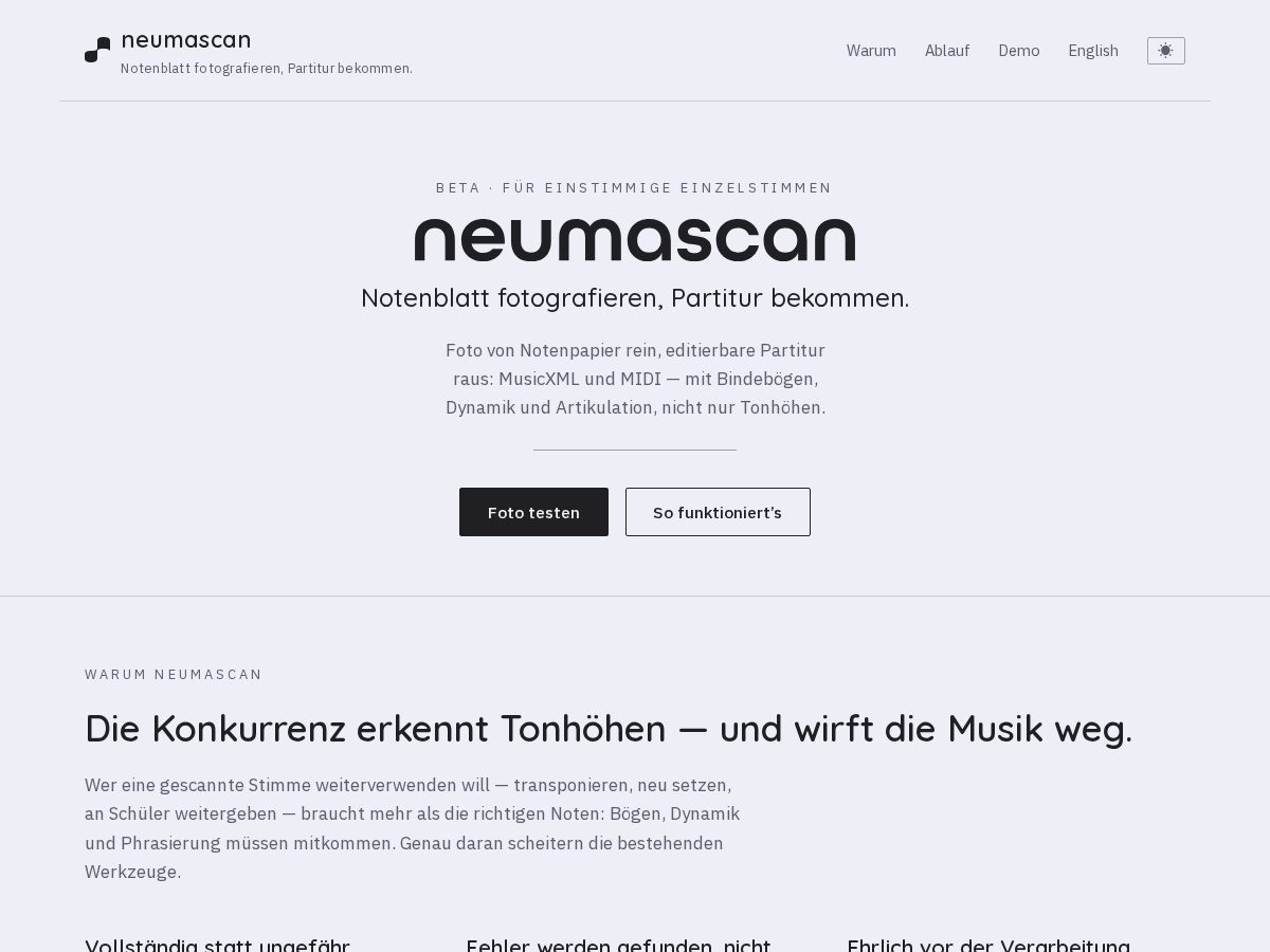 Landing-page snapshot of neumascan.com