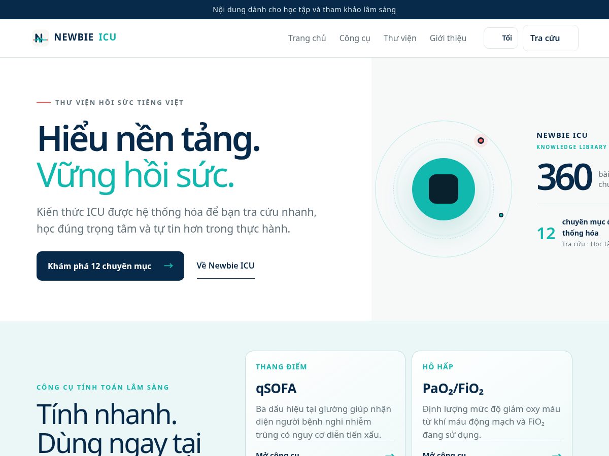Landing-page snapshot of newbieicu.com