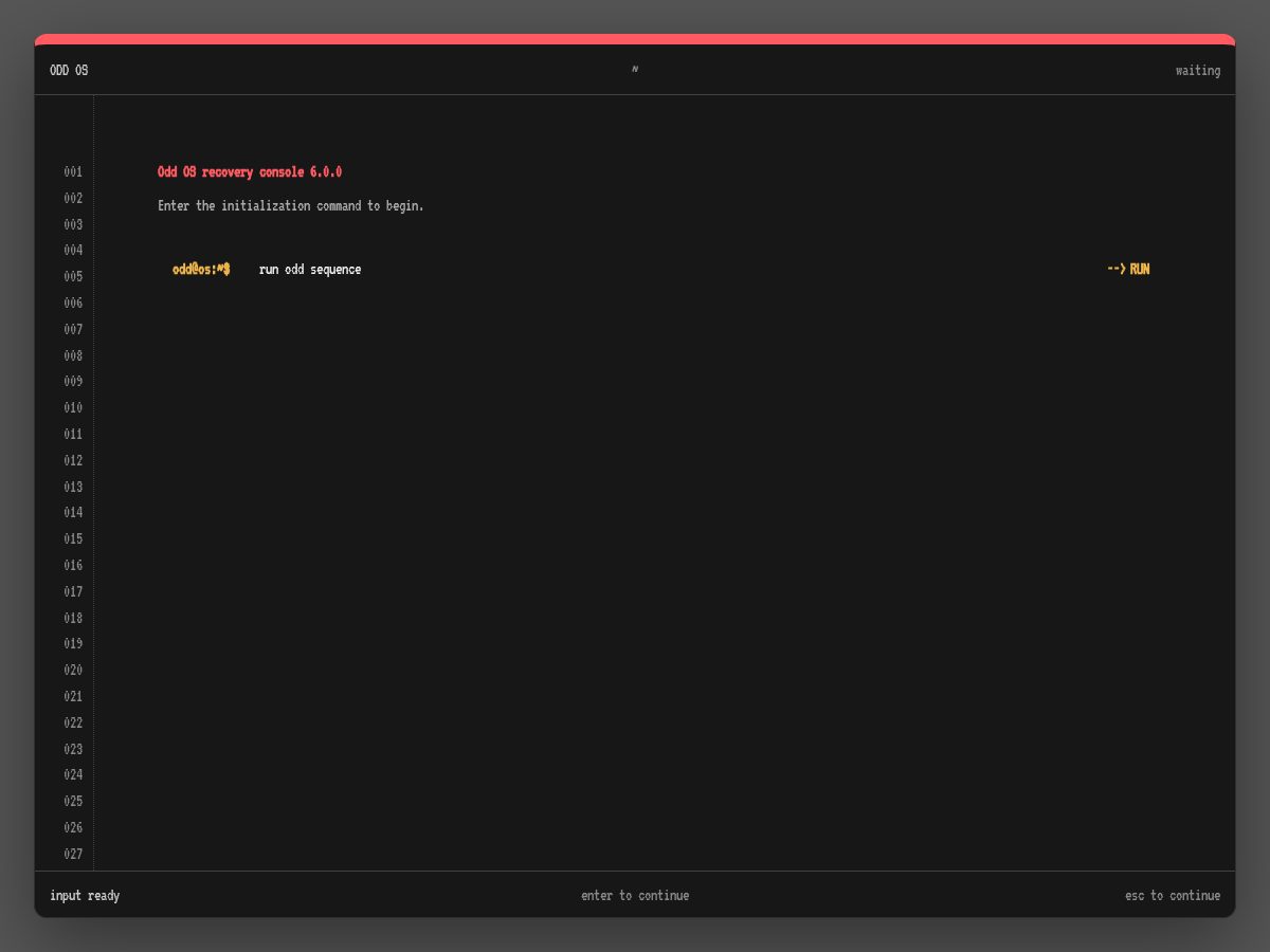 Landing-page snapshot of odd.phd