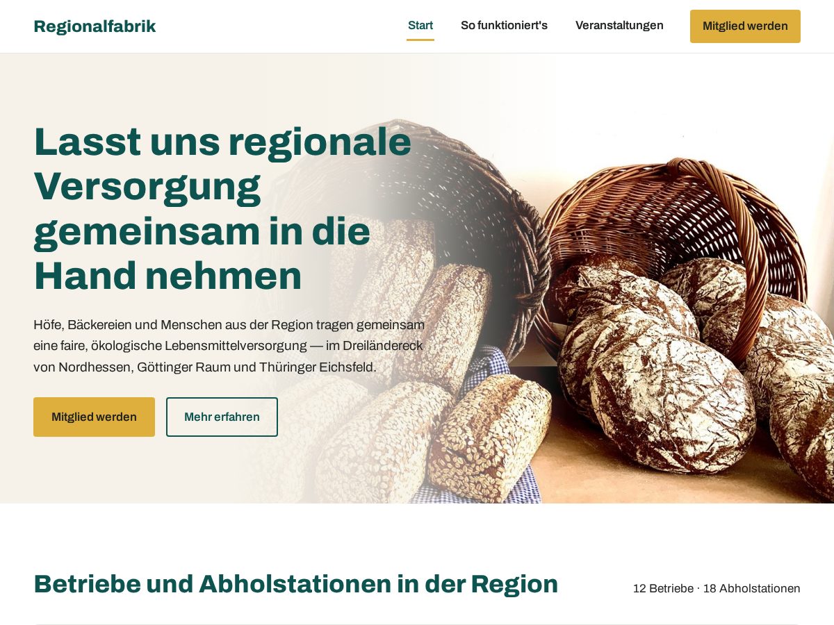 Landing-page snapshot of regfab.org