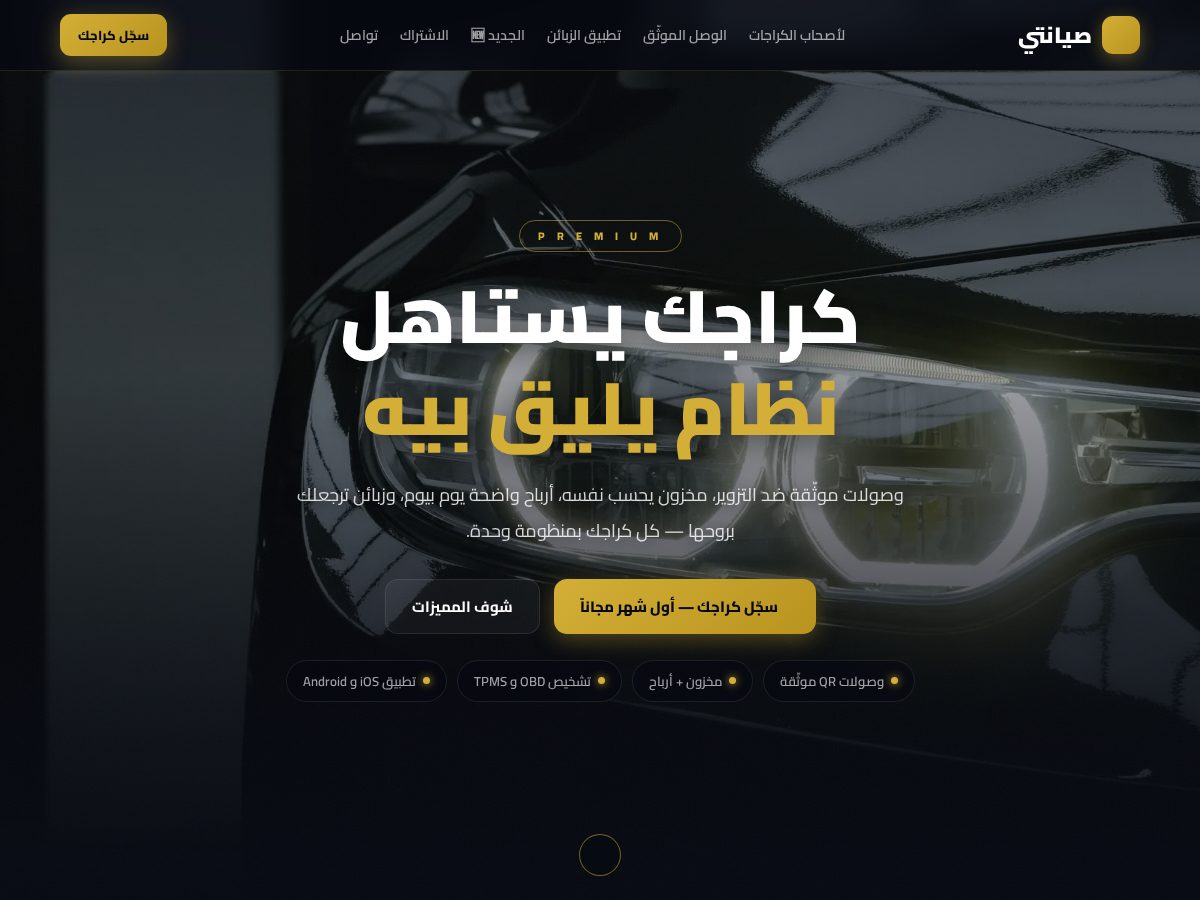 Landing-page snapshot of sianti.app