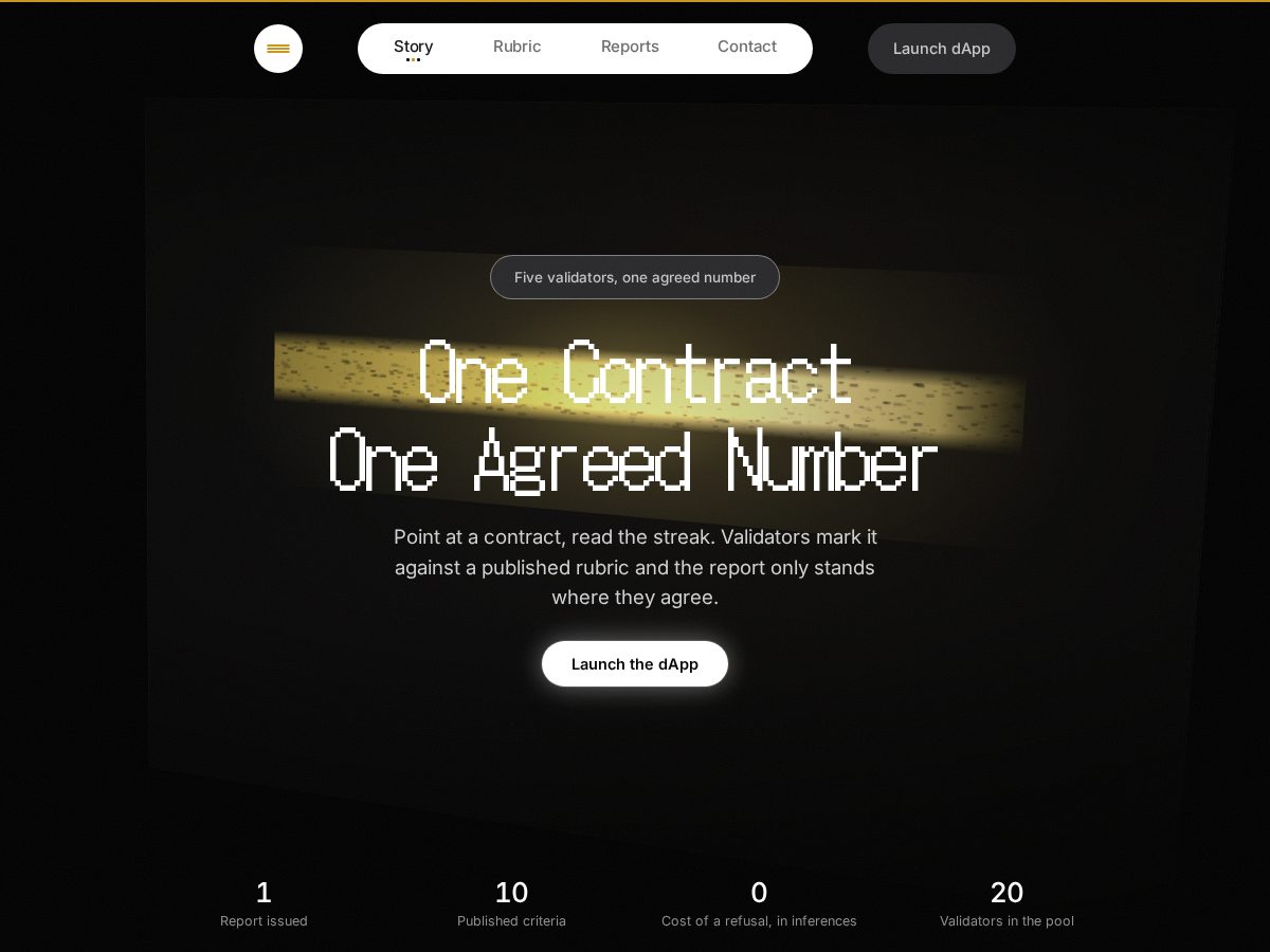 Landing-page snapshot of unisonlabs.tech
