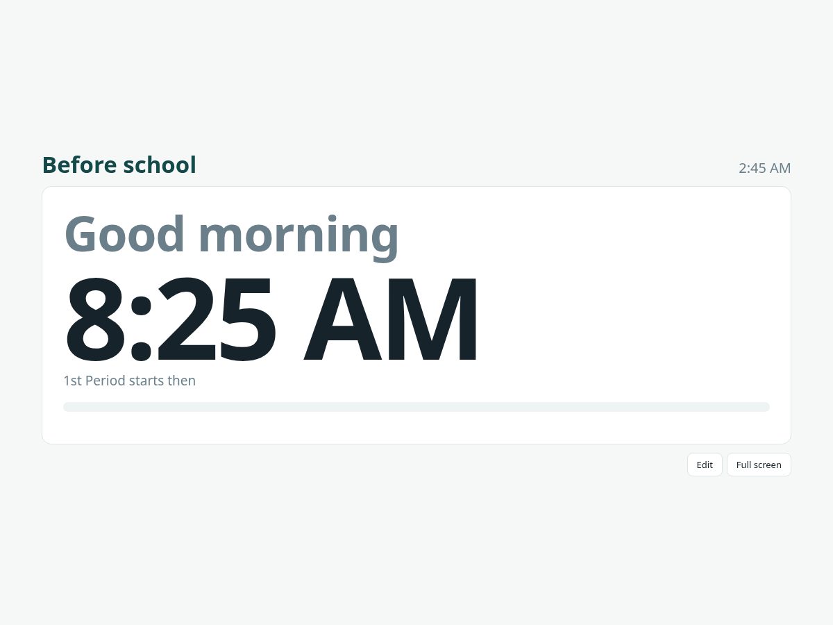Landing-page snapshot of classroompacing.com
