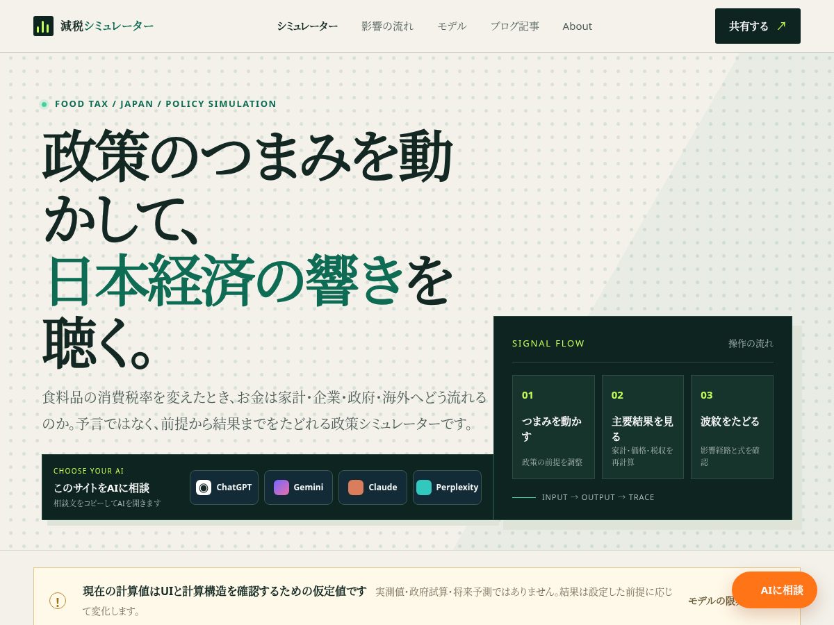Landing-page snapshot of genzei.net
