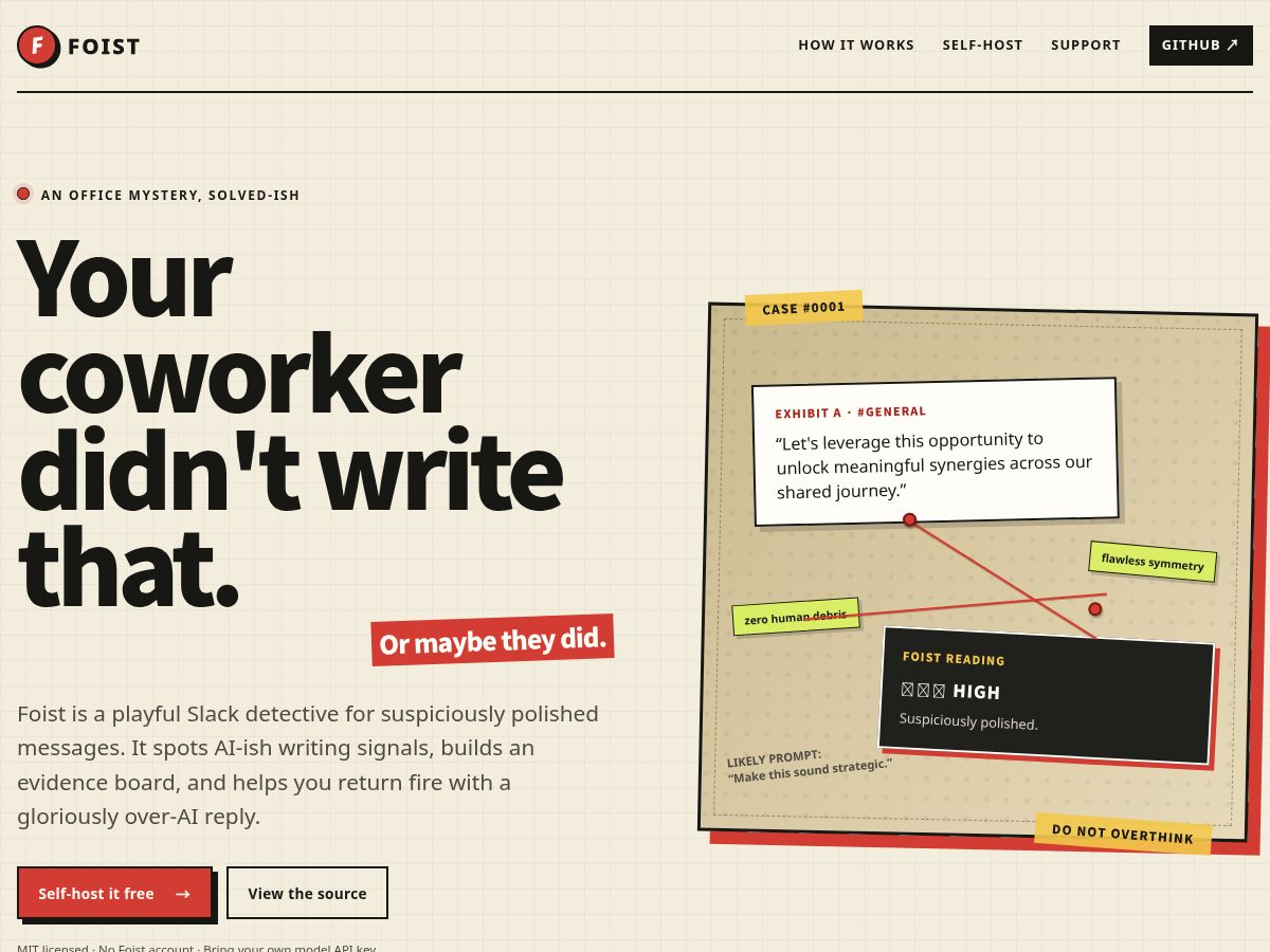 Landing-page snapshot of getfoisted.lol