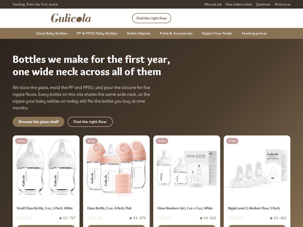 Landing-page snapshot of gulicola.org