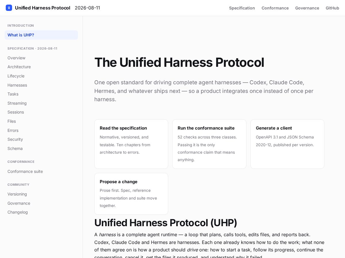 Landing-page snapshot of h2hprotocol.org