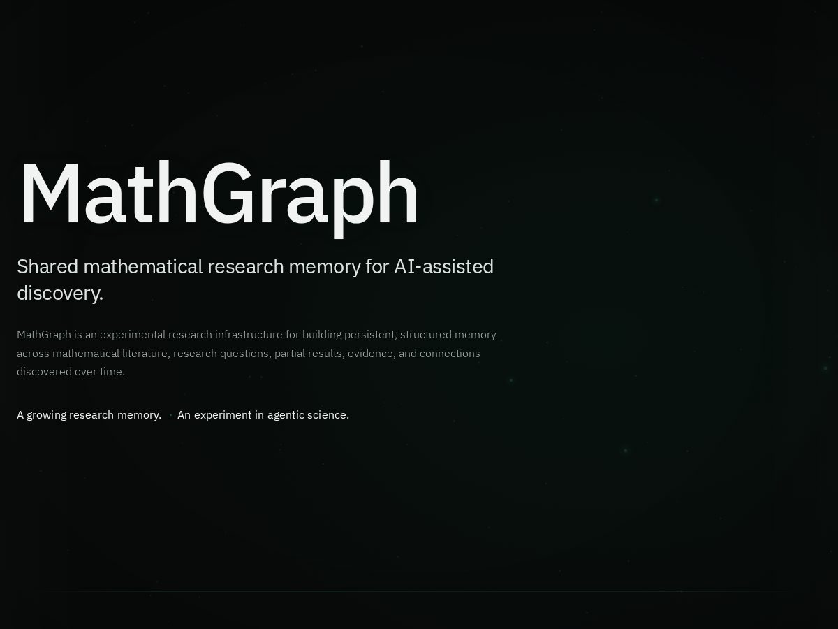Landing-page snapshot of mathgraph-db.org
