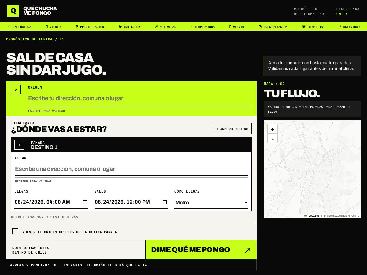 Landing-page snapshot of quechuchamepongo.info