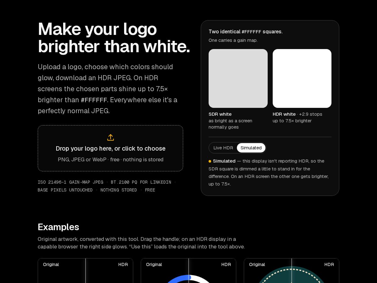 Landing-page snapshot of soverybright.com