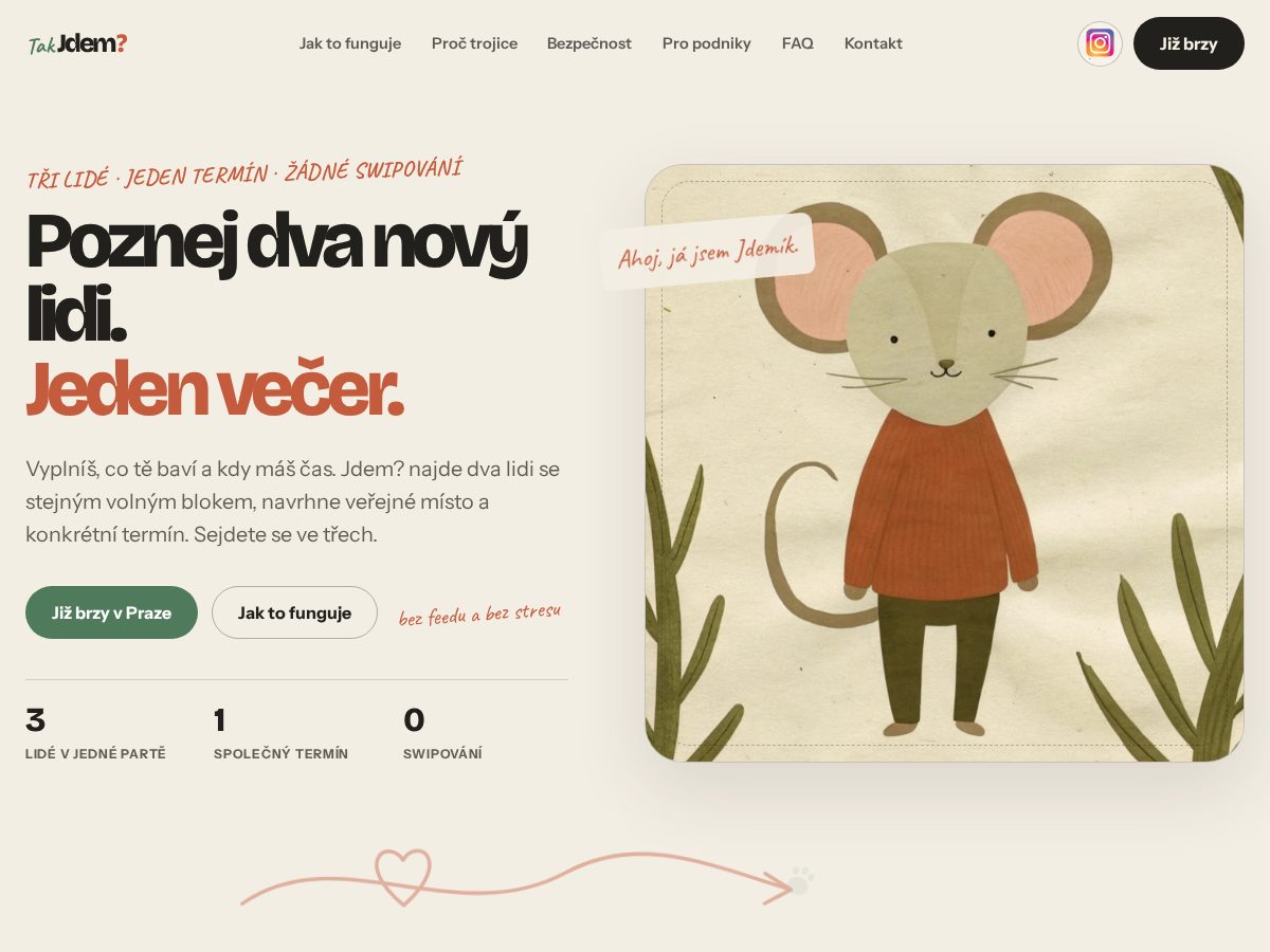 Landing-page snapshot of takjdem.com