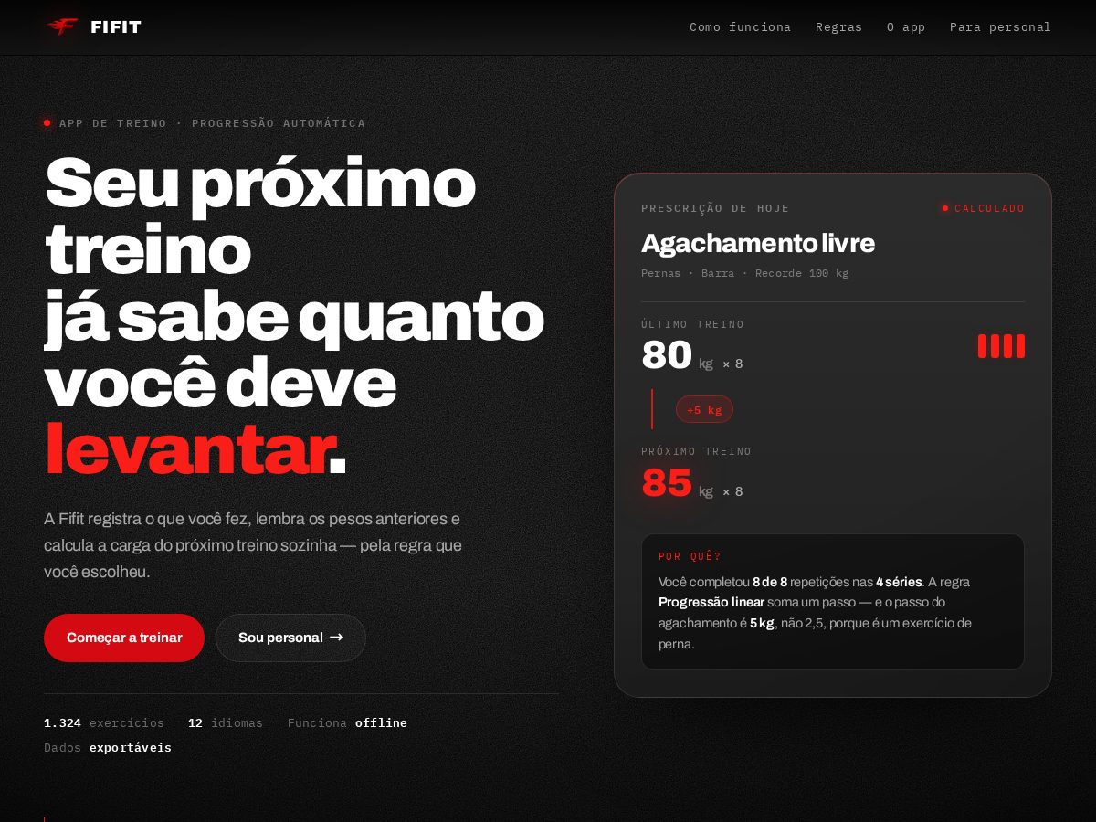Landing-page snapshot of fifit.app
