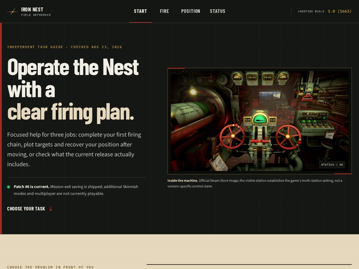 Landing-page snapshot of ironnest.help
