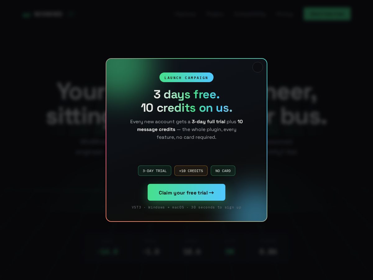 Landing-page snapshot of mixmind.art
