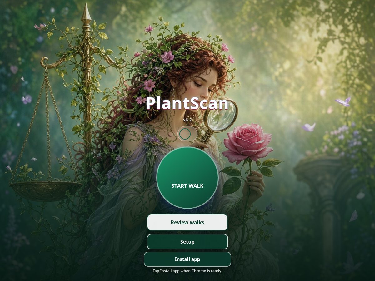 Landing-page snapshot of plantscan.net