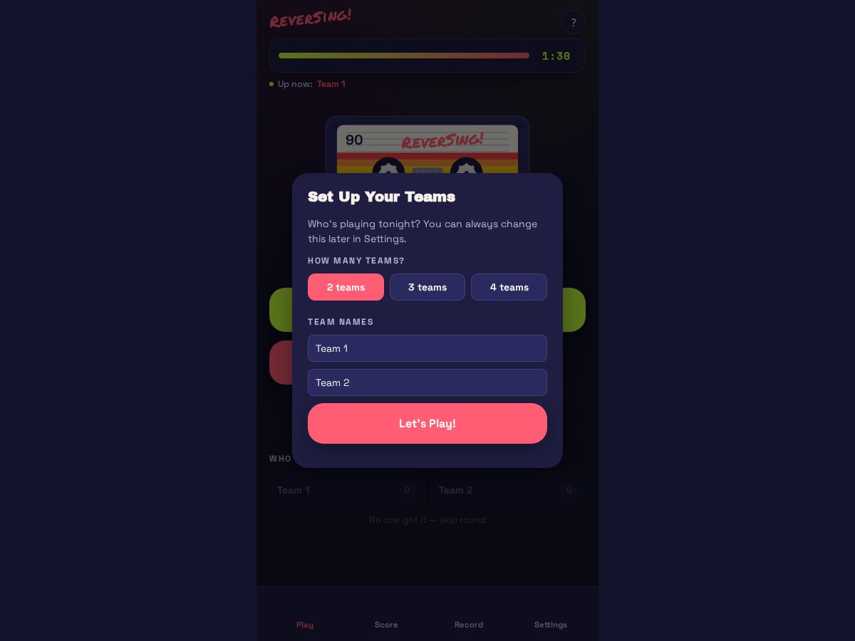 Landing-page snapshot of playreversing.app