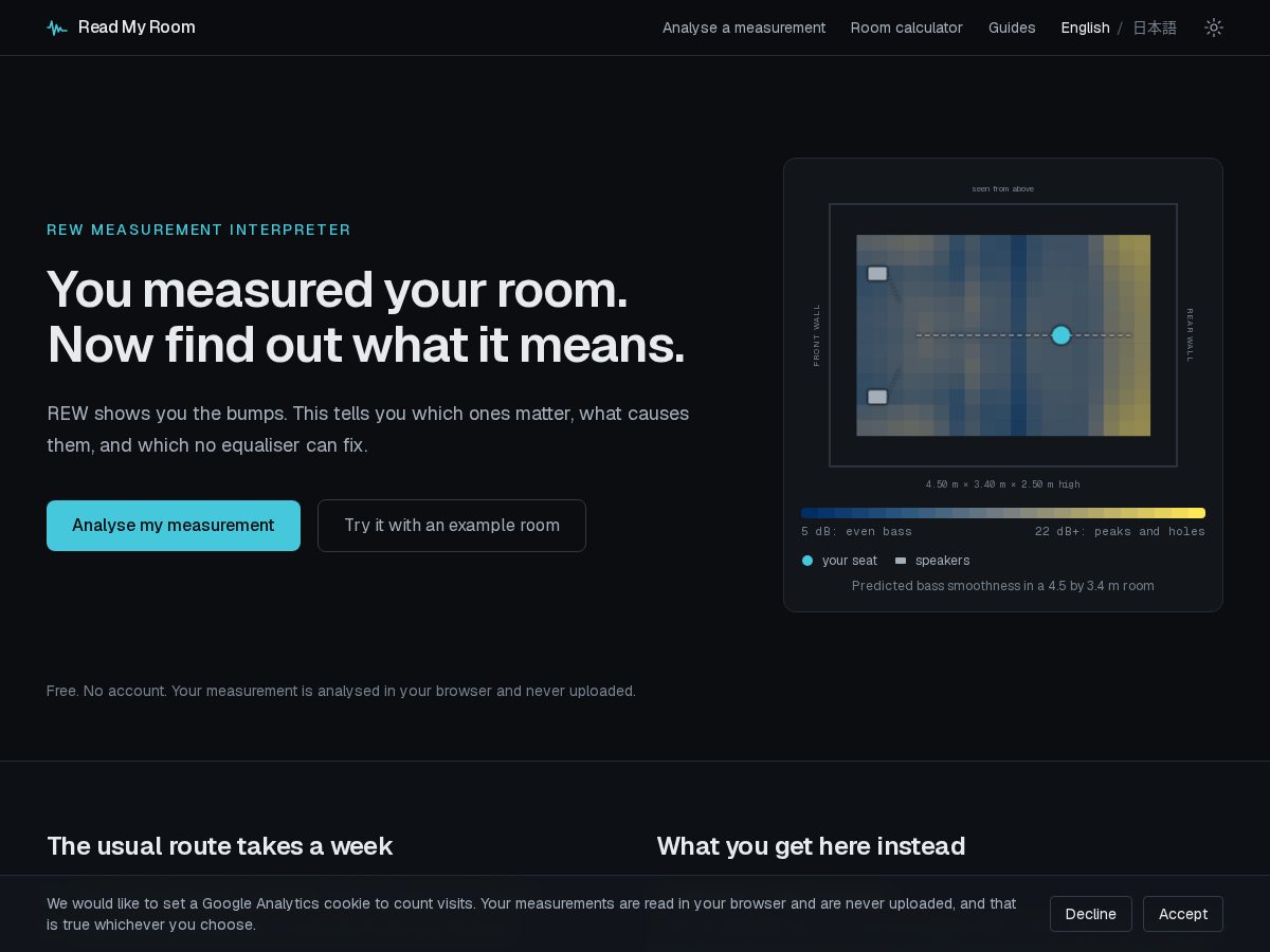 Landing-page snapshot of rewexplained.space