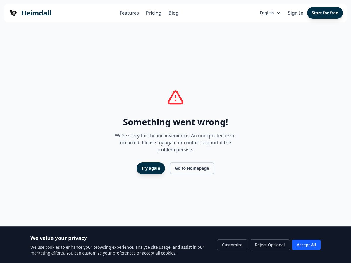 Landing-page snapshot of thalesenicoli.site