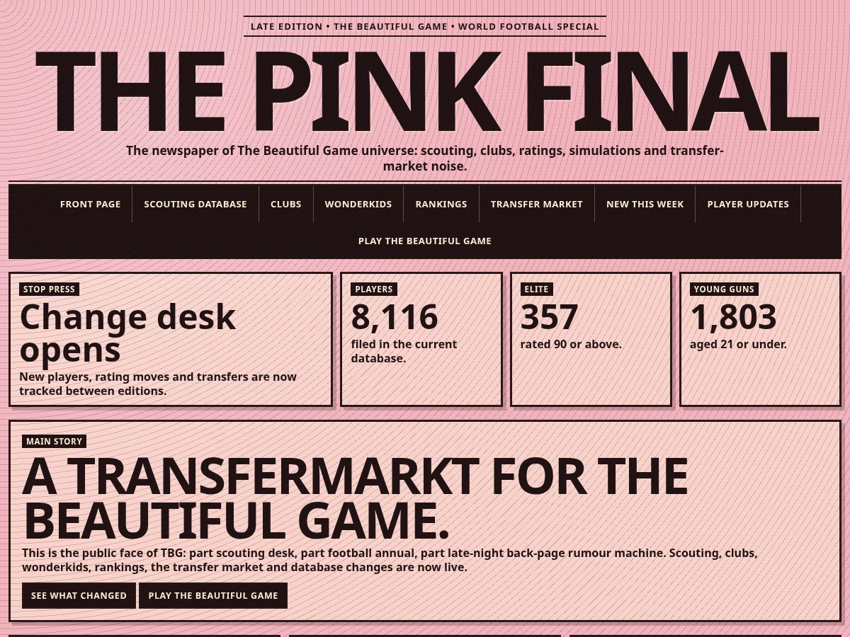 Landing-page snapshot of thepinkfinal.online