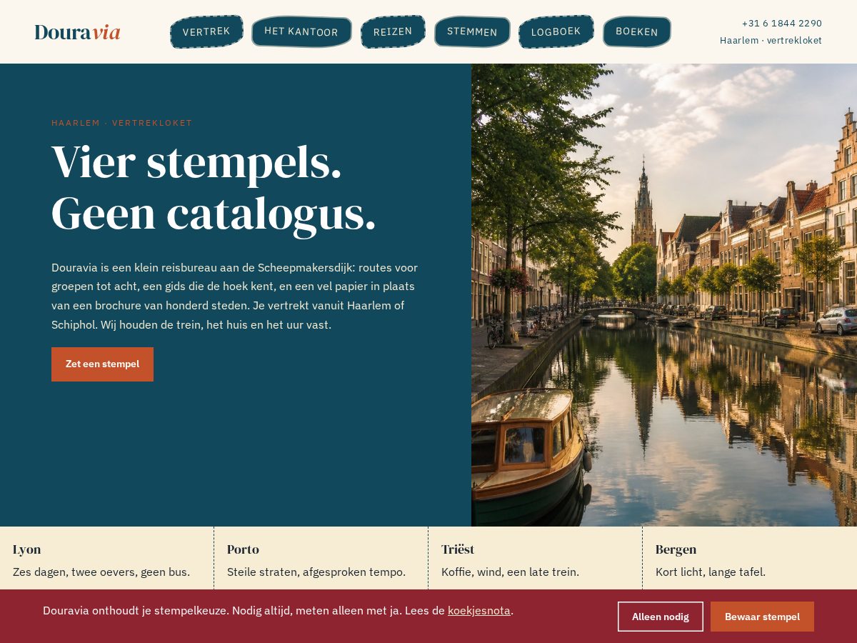 Landing-page snapshot of douravia.org