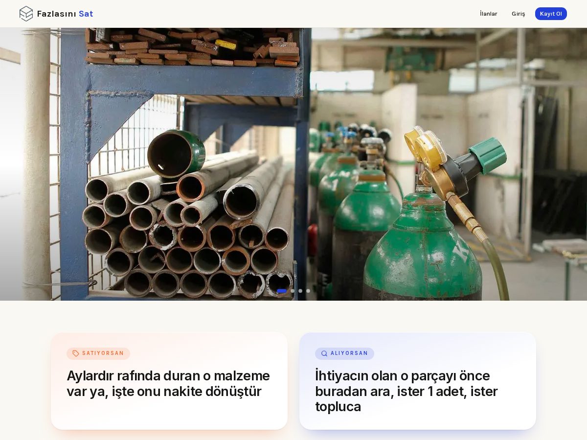 Landing-page snapshot of fazlasinisat.com