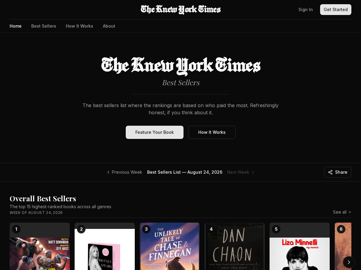 Landing-page snapshot of kytimes.lol
