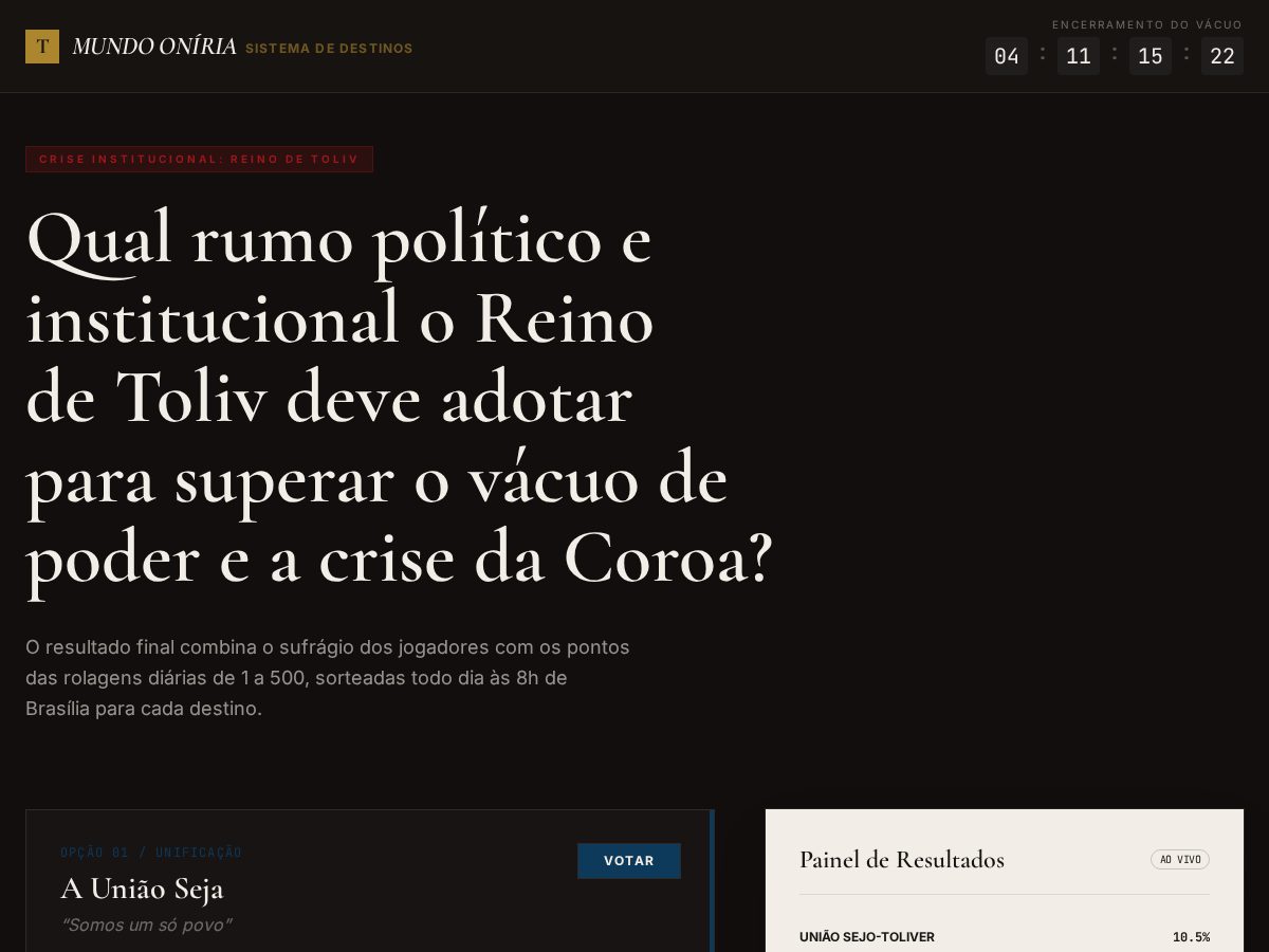 Landing-page snapshot of mundooniria.com