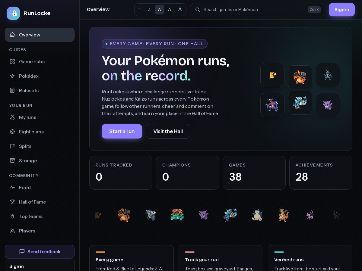 Landing-page snapshot of runlocke.com