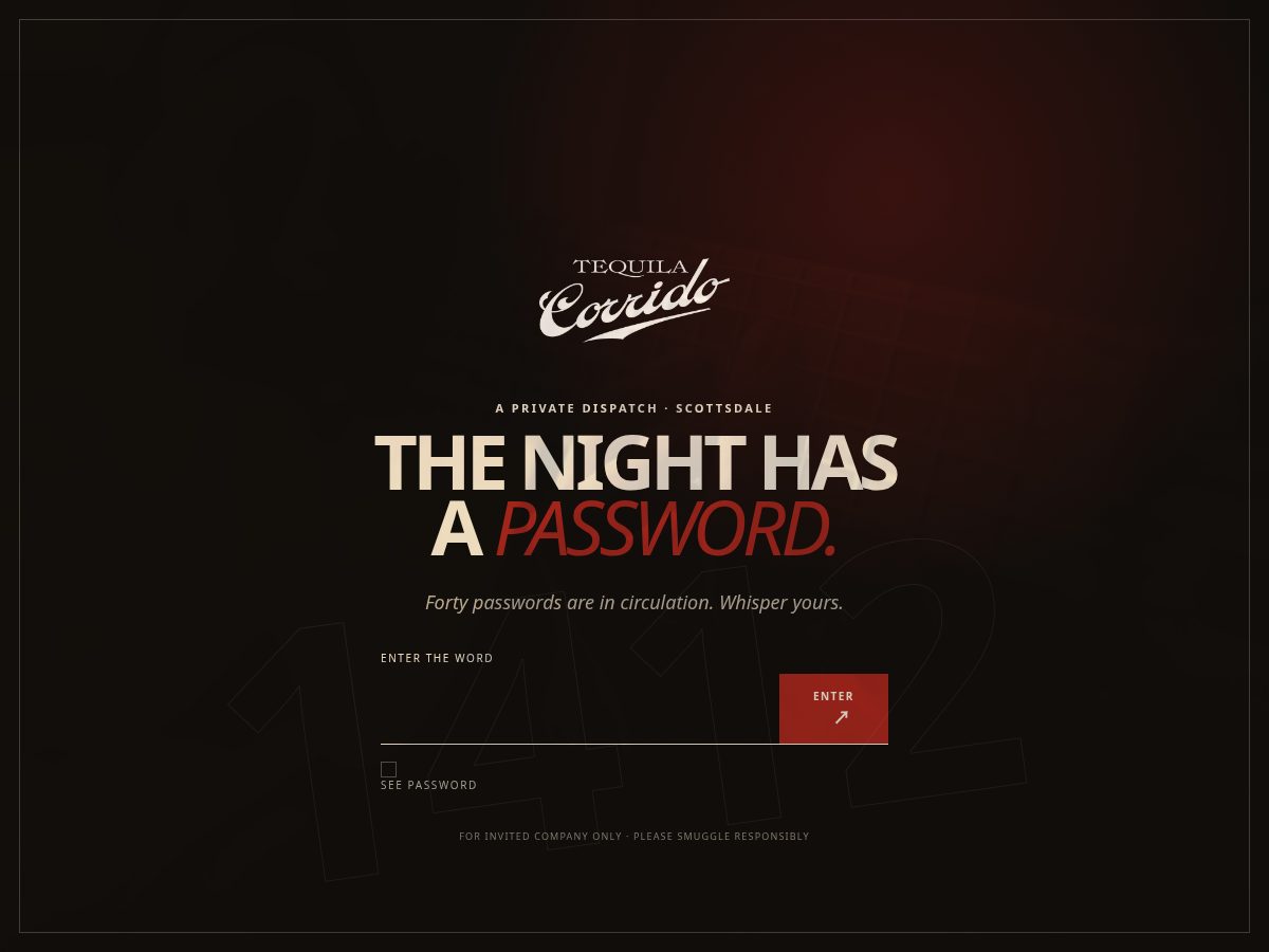 Landing-page snapshot of smugglersparadise.vip