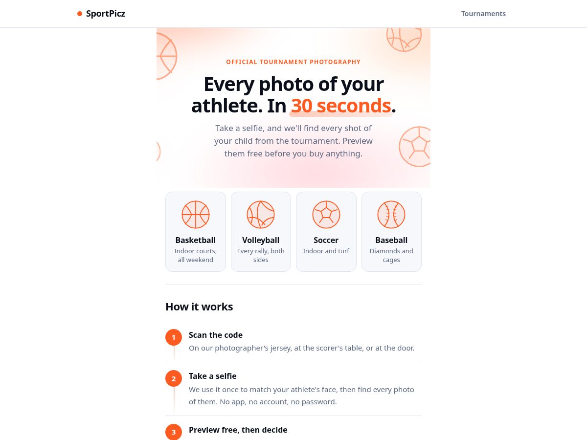 Landing-page snapshot of sportpicz.com